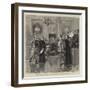 The Merchant of Venice at the Lyceum Theatre, the Trial Scene-Adrien Emmanuel Marie-Framed Giclee Print