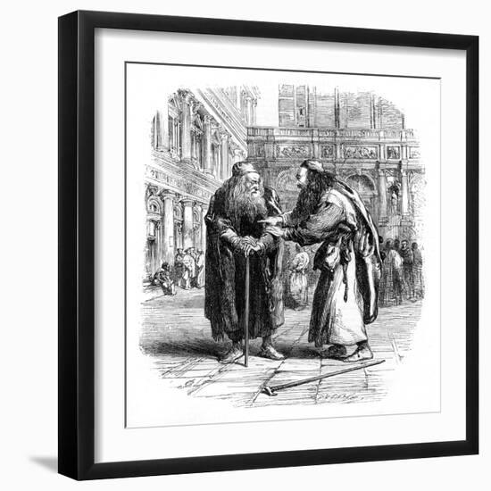 The Merchant of Venice-John Gilbert-Framed Giclee Print