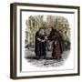 The Merchant of Venice-John Gilbert-Framed Giclee Print