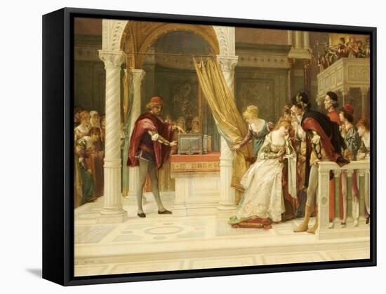 The Merchant of Venice-Alexandre Cabanel-Framed Stretched Canvas