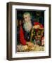 The Merchant (Old Man with Mone), 1918-Boris Michaylovich Kustodiev-Framed Giclee Print