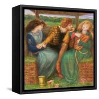 The Merciless Lady, 1865-Dante Gabriel Charles Rossetti-Framed Stretched Canvas