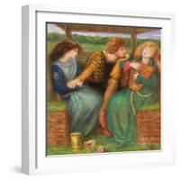 The Merciless Lady, 1865-Dante Gabriel Charles Rossetti-Framed Giclee Print