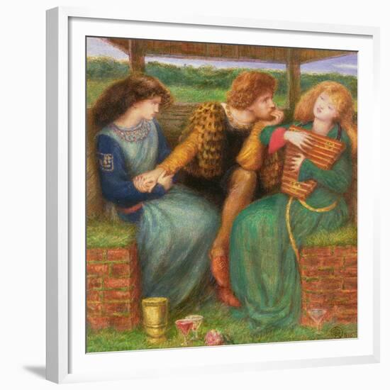 The Merciless Lady, 1865-Dante Gabriel Charles Rossetti-Framed Giclee Print