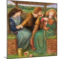 The Merciless Lady, 1865-Dante Gabriel Charles Rossetti-Mounted Giclee Print