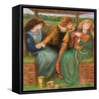 The Merciless Lady, 1865-Dante Gabriel Charles Rossetti-Framed Stretched Canvas