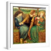 The Merciless Lady-Dante Gabriel Rossetti-Framed Giclee Print