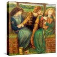 The Merciless Lady-Dante Gabriel Rossetti-Stretched Canvas