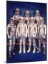 The Mercury Seven Astronauts, 1959-null-Mounted Photographic Print