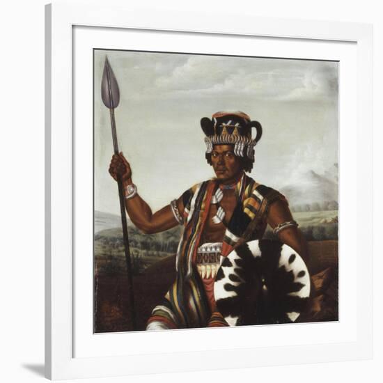 The Merina Governor, Rafaralahy, of the Fort at Foule Point, Madagascar-L. Lemaire-Framed Giclee Print