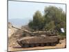 The Merkava Mark III-D main battle tank of the Israel Defense Force-Stocktrek Images-Mounted Photographic Print
