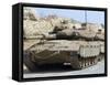 The Merkava Mark III-D main battle tank of the Israel Defense Force-Stocktrek Images-Framed Stretched Canvas