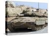 The Merkava Mark III-D main battle tank of the Israel Defense Force-Stocktrek Images-Stretched Canvas