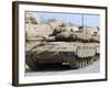 The Merkava Mark III-D main battle tank of the Israel Defense Force-Stocktrek Images-Framed Photographic Print