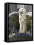 The Merlion, the National Symbol, Singapore, Southeast Asia-Amanda Hall-Framed Stretched Canvas