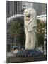 The Merlion, the National Symbol, Singapore, Southeast Asia-Amanda Hall-Mounted Photographic Print