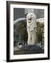 The Merlion, the National Symbol, Singapore, Southeast Asia-Amanda Hall-Framed Photographic Print