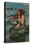 The Mermaid, 1892-John William Waterhouse-Stretched Canvas