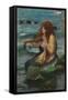 The Mermaid, 1892-John William Waterhouse-Framed Stretched Canvas