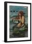 The Mermaid, 1892-John William Waterhouse-Framed Premium Giclee Print