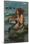 The Mermaid, 1892-John William Waterhouse-Mounted Premium Giclee Print