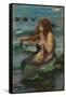 The Mermaid, 1892-John William Waterhouse-Framed Stretched Canvas