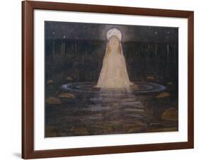 The mermaid, 1896 by Sohlberg-Harald Oscar Sohlberg-Framed Giclee Print