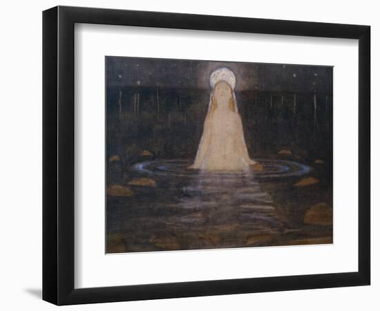 The mermaid, 1896 by Sohlberg-Harald Oscar Sohlberg-Framed Giclee Print