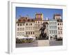 The Mermaid Fountain, Cast in 1855, the Symbol of Warsaw, Warsaw, Poland-Gavin Hellier-Framed Photographic Print