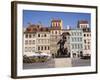 The Mermaid Fountain, Cast in 1855, the Symbol of Warsaw, Warsaw, Poland-Gavin Hellier-Framed Photographic Print