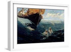 The Mermaid's Rock, 1894-Edward Matthew Hale-Framed Giclee Print