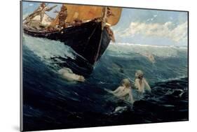 The Mermaid's Rock, 1894-Edward Matthew Hale-Mounted Giclee Print