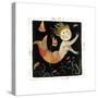 The Mermaid Slips through your Fingers-Barbara Olsen-Stretched Canvas