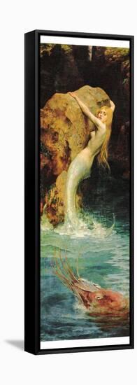 The Mermaid-William A Breakspeare-Framed Stretched Canvas