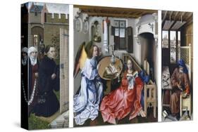 The Merode Altarpiece-Robert Campin-Stretched Canvas