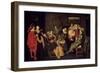 The Merry Company, 17th Century-Dirck Hals-Framed Giclee Print