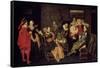 The Merry Company, 17th Century-Dirck Hals-Framed Stretched Canvas