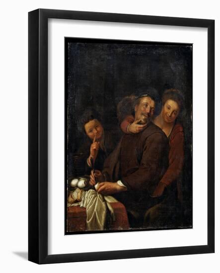 The Merry Company, Early 17th Century-null-Framed Giclee Print