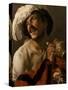 The Merry Drinker, 1625-Hendrick Jansz Terbrugghen-Stretched Canvas