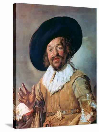 The Merry Drinker, 1628-1630-Frans Hals-Stretched Canvas