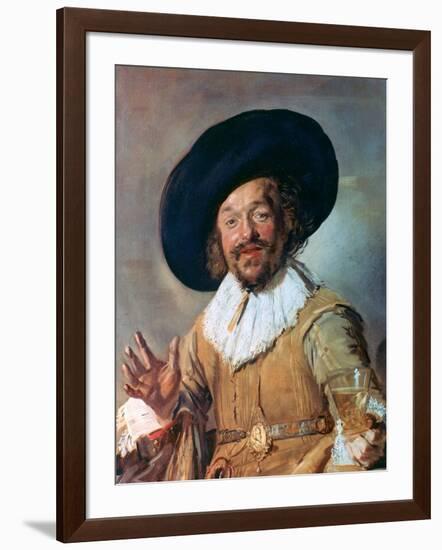The Merry Drinker, 1628-1630-Frans Hals-Framed Giclee Print