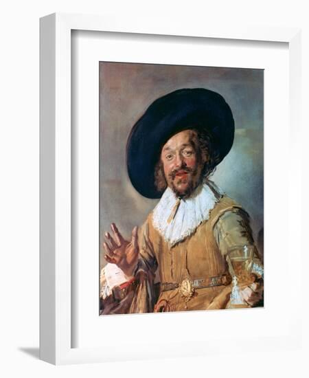 The Merry Drinker, 1628-1630-Frans Hals-Framed Giclee Print