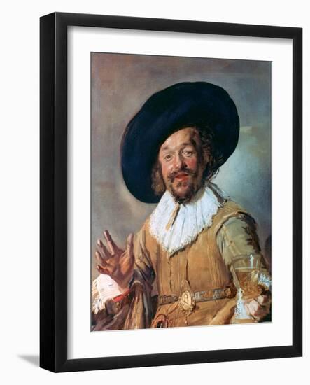 The Merry Drinker, 1628-1630-Frans Hals-Framed Giclee Print