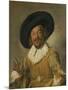 The Merry Drinker, 1628-30-Frans Hals-Mounted Premium Giclee Print