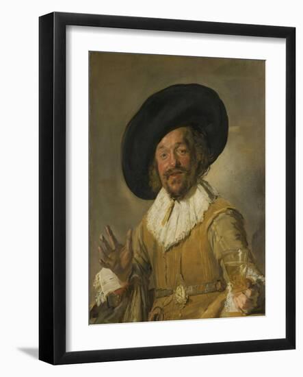 The Merry Drinker, 1628-30-Frans Hals-Framed Giclee Print