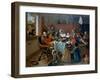 The Merry Family, 1668-Jan Steen-Framed Premium Giclee Print