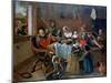 The Merry Family, 1668-Jan Steen-Mounted Premium Giclee Print