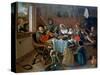 The Merry Family, 1668-Jan Steen-Stretched Canvas