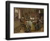 The Merry Family, 1668-Jan Steen-Framed Art Print