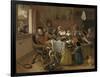 The Merry Family, 1668-Jan Steen-Framed Art Print